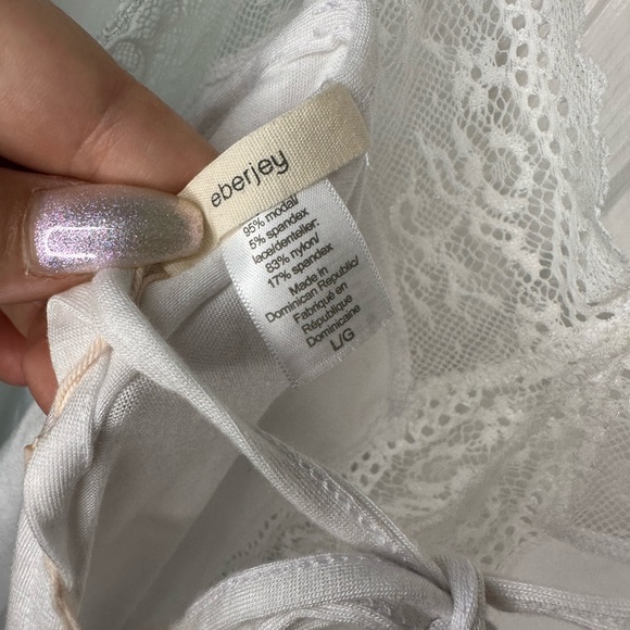 Eberjey Colette dreamer lace teddy L - Picture 9 of 9